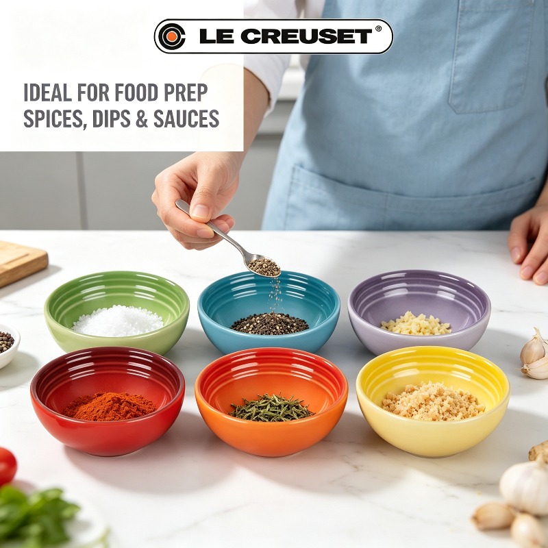Meal Prep Bowl - LE CREUSET, juego de 6 mini