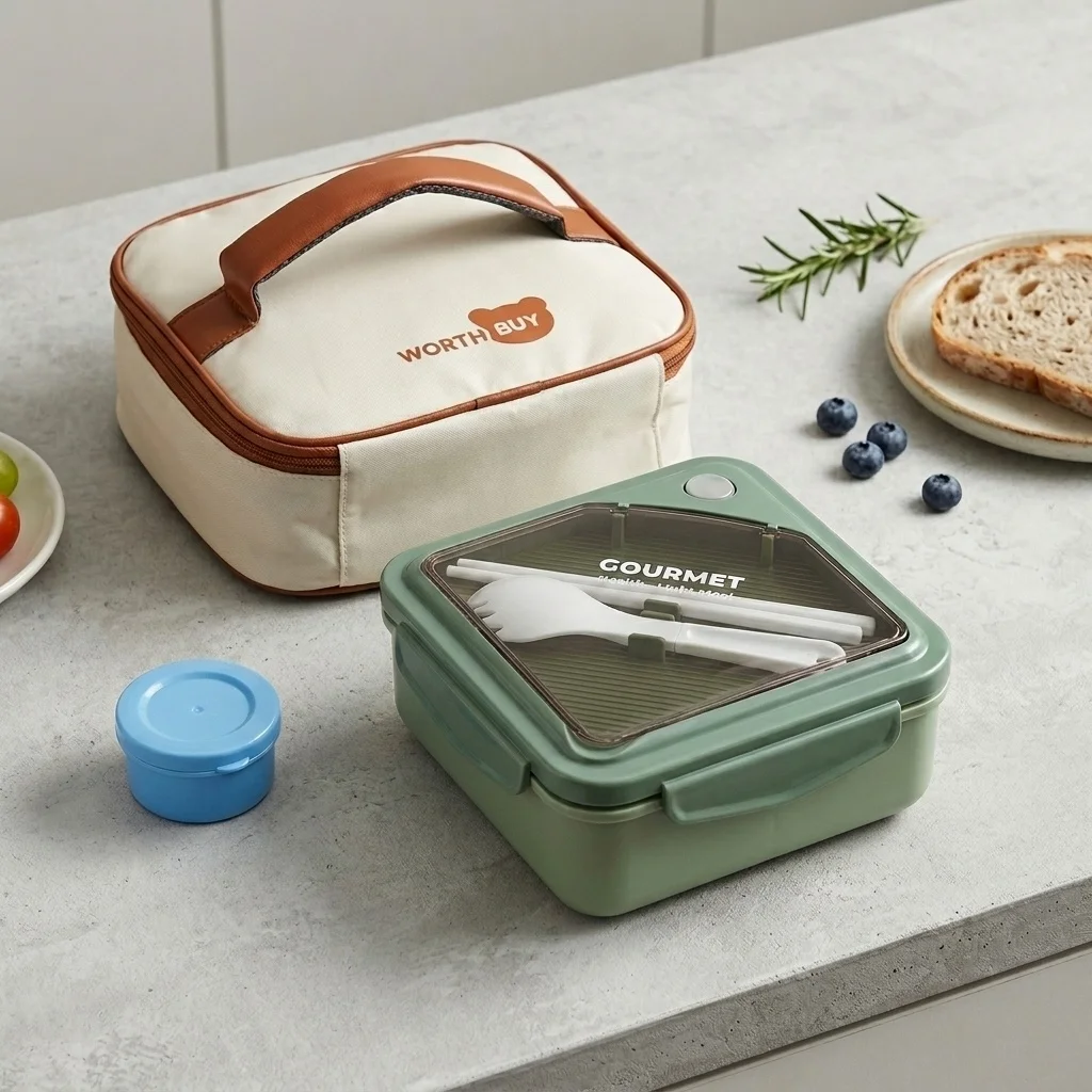 Meal Prep Or Prep Meal - Lonchera Bento de Plástico Apta para