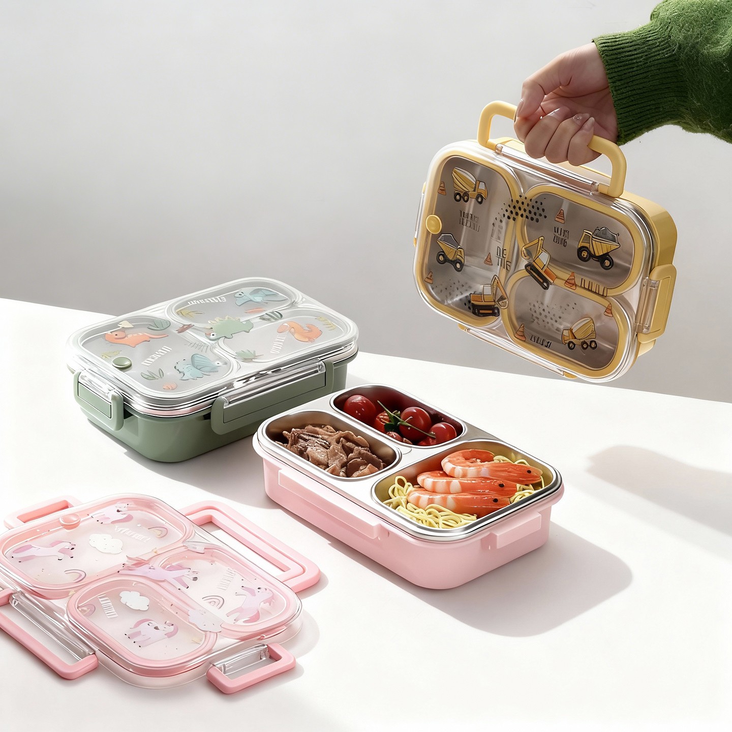 Meal Prep Bowl - Lonchera Infantil de Gran Capacidad con