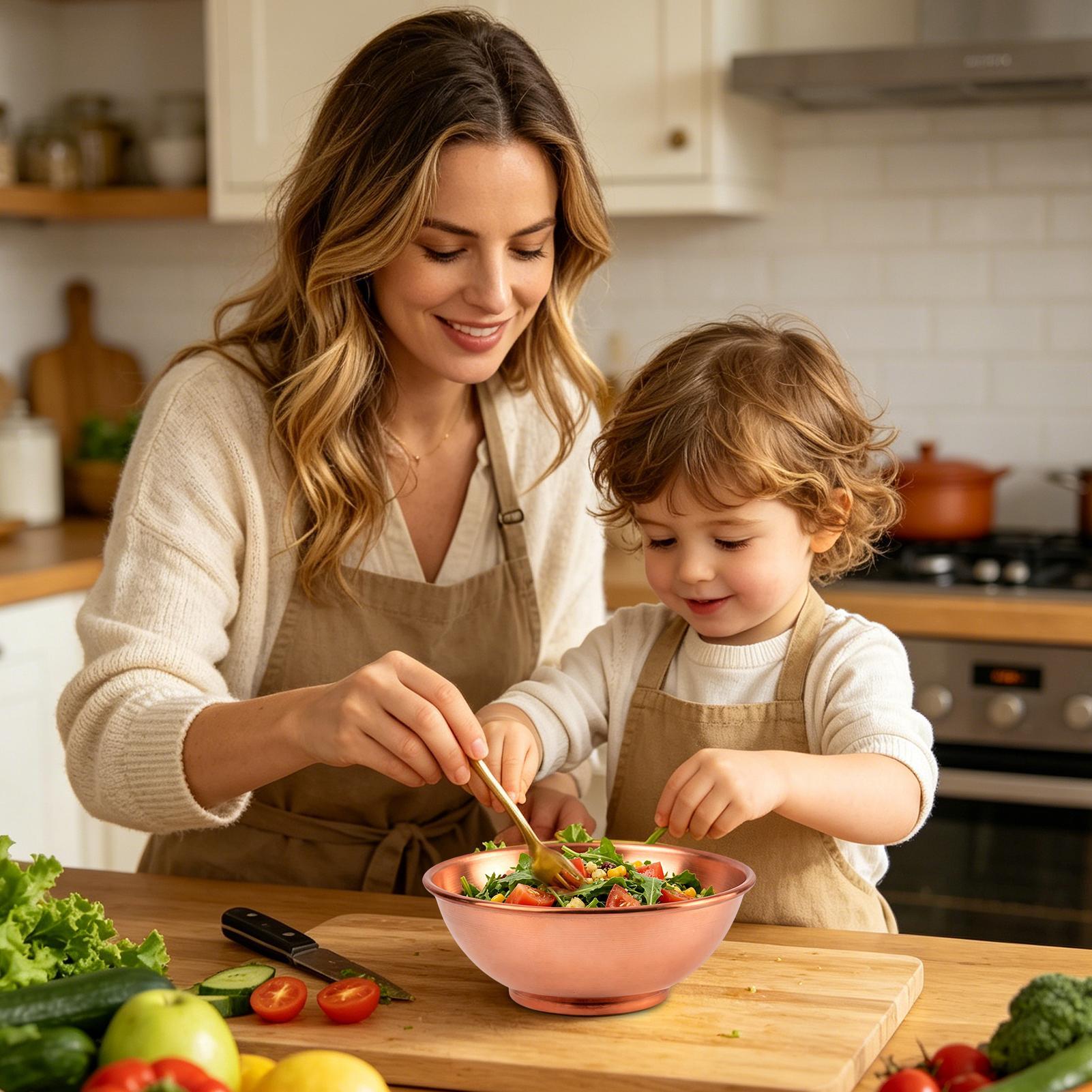 Cuencos de Cobre Grandes para  - Meal Prep Bowl reseña y precio